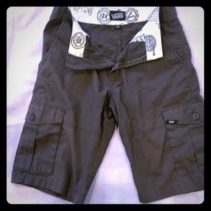 Cargo shorts charcoal grey